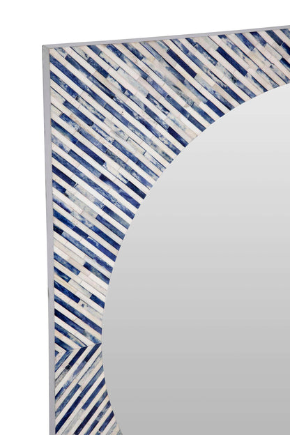 Sunburst Bone Wall Mirror - Detail