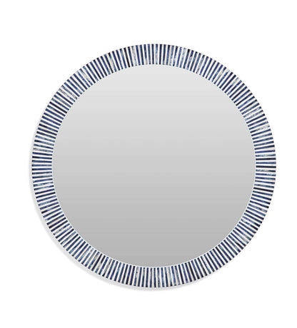 Radial Bone Wall Mirror - Straight On