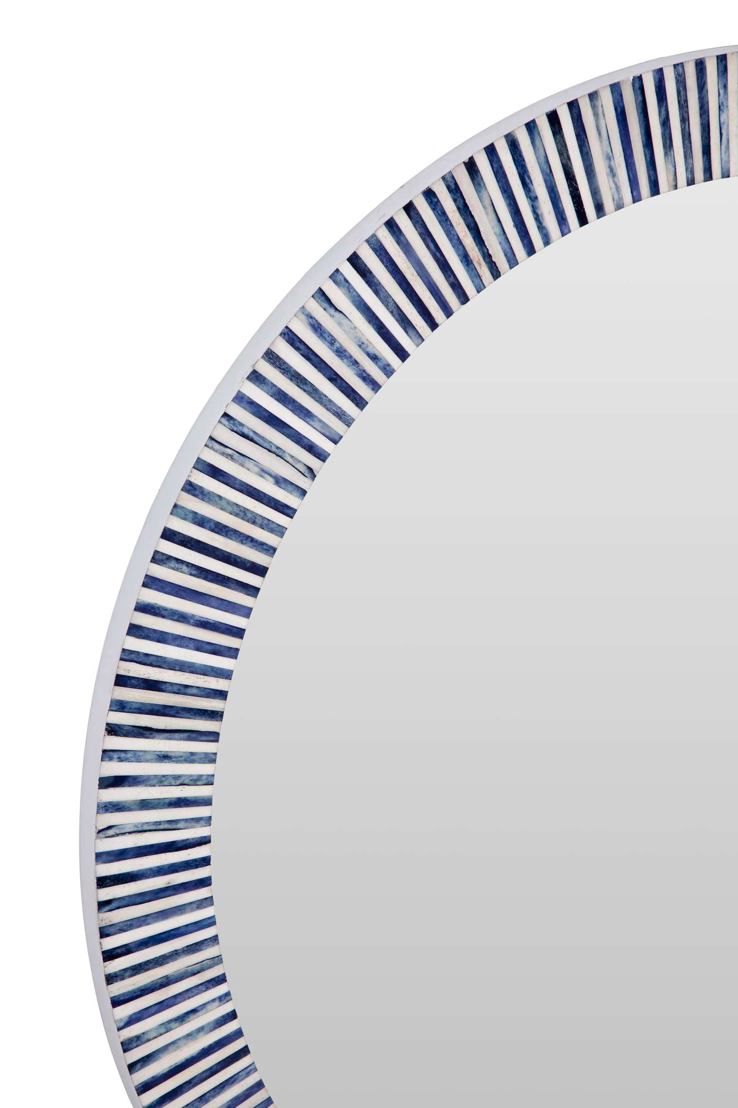 Radial Bone Wall Mirror - Detail