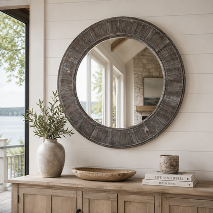 Hunter Round Mirror - Main