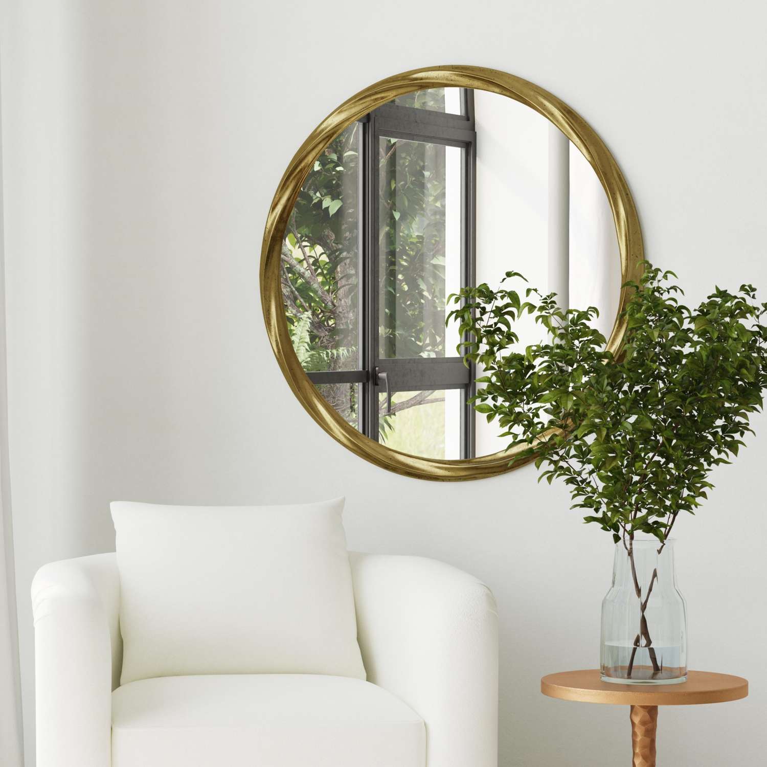 Beekmann Hill Wall Mirror - Room Scene