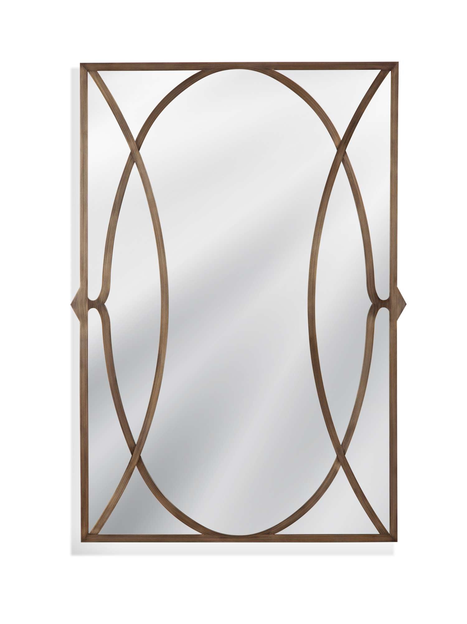 Lattice Wall Mirror - Straight On