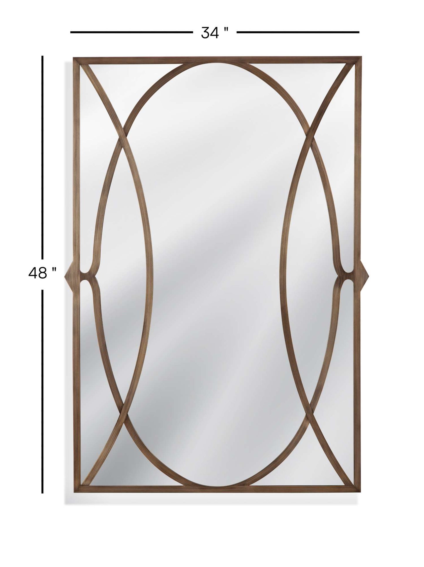 Lattice Wall Mirror - Dimensional