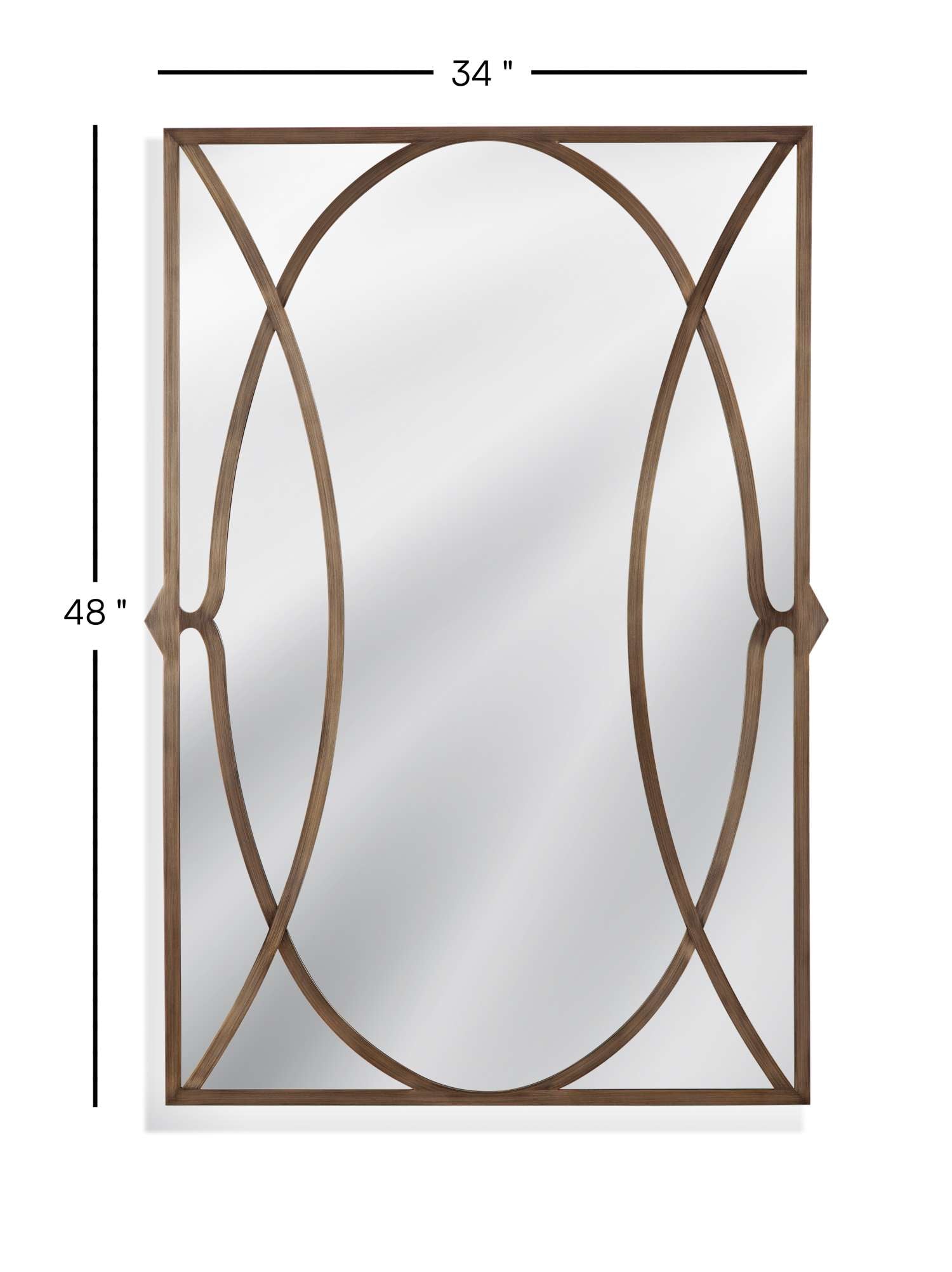 Lattice Wall Mirror - Dimensional