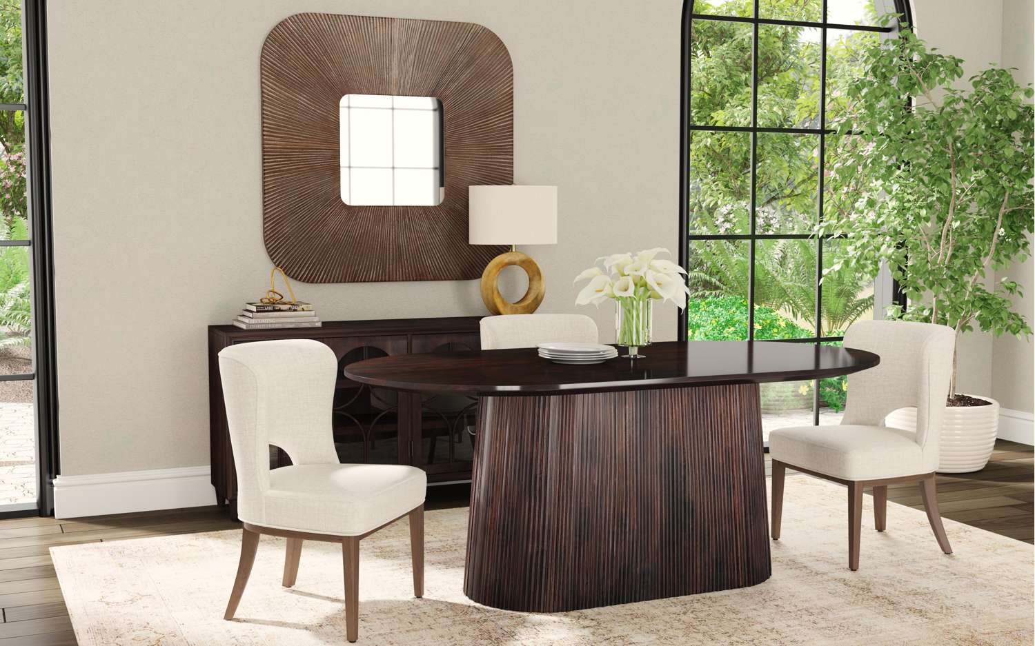 Zamba Wall Mirror - Room Scene