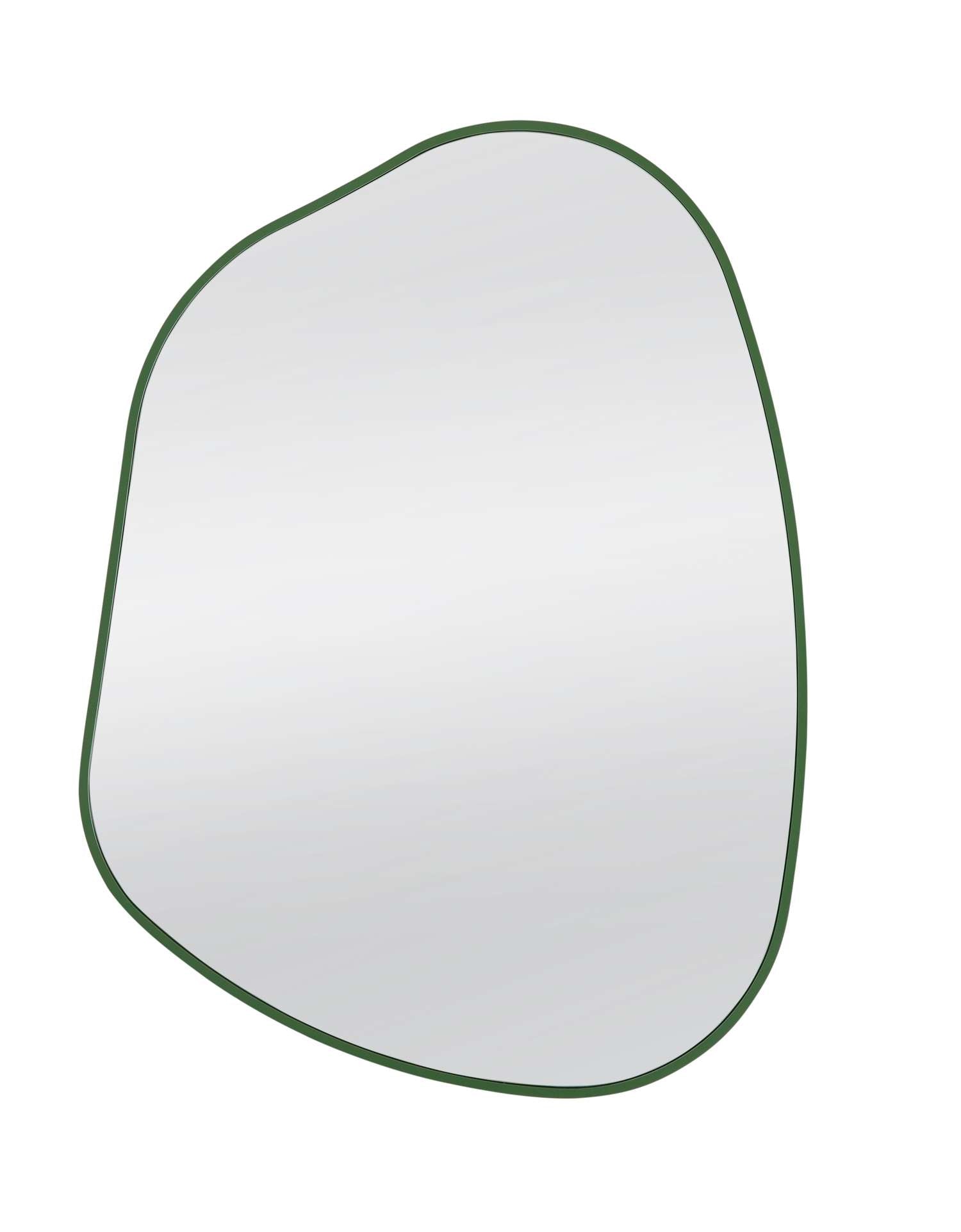 Azalea Wall Mirror - Green - Straight On