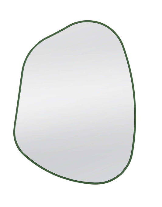 Azalea Wall Mirror - Green - Straight On