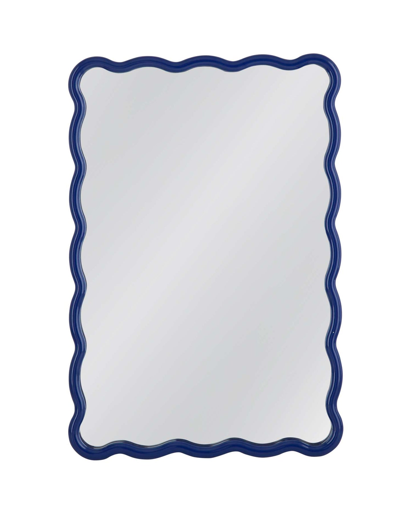 Camellia Rectangular Wall Mirror - Straight On
