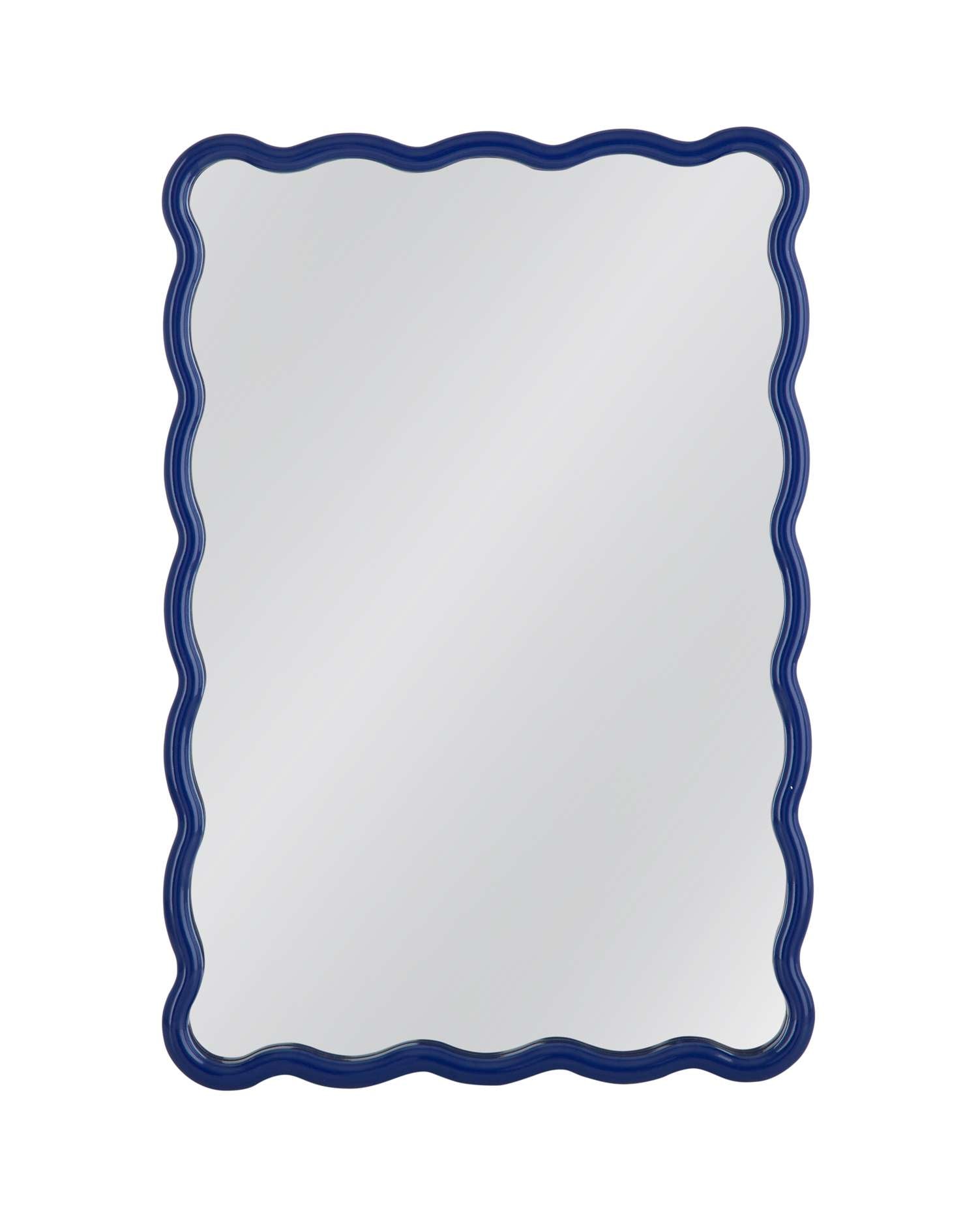 Camellia Rectangular Wall Mirror - Straight On