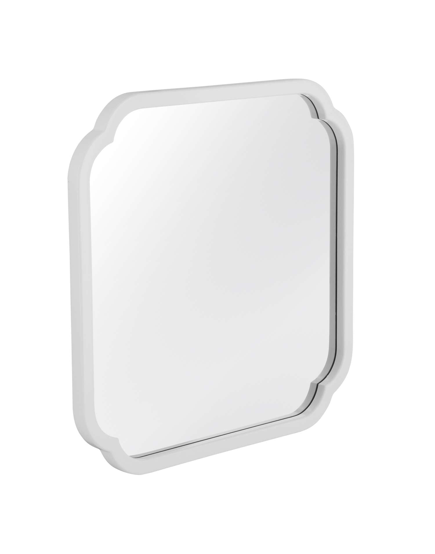 Clover Square Wall Mirror - Angle
