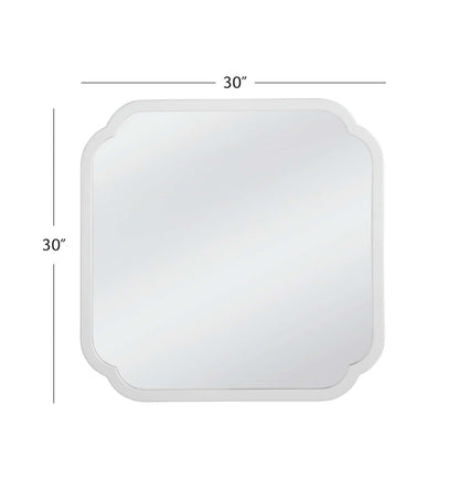 Clover Square Wall Mirror - Dimensional
