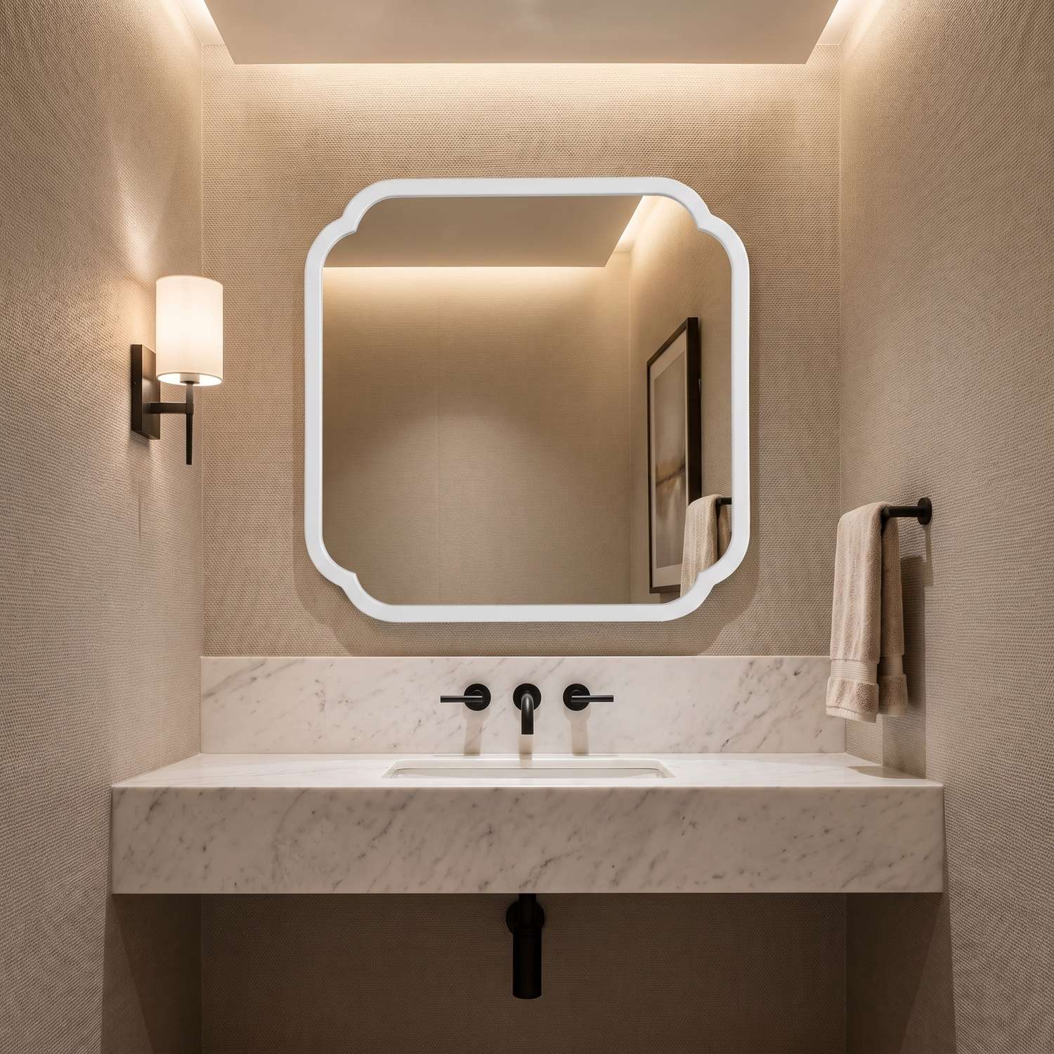 Clover Square Wall Mirror - Main