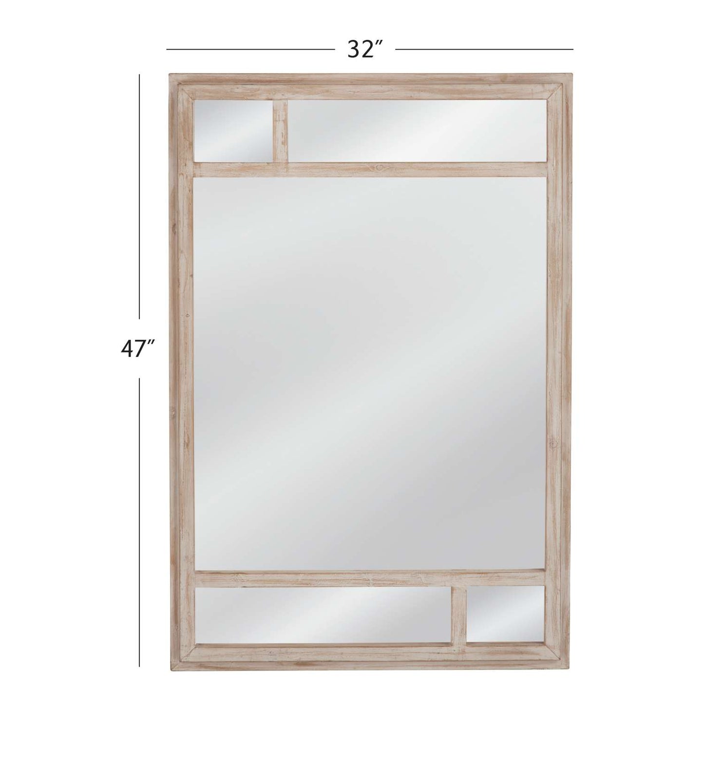 Loudon Wall Mirror - Dimensional