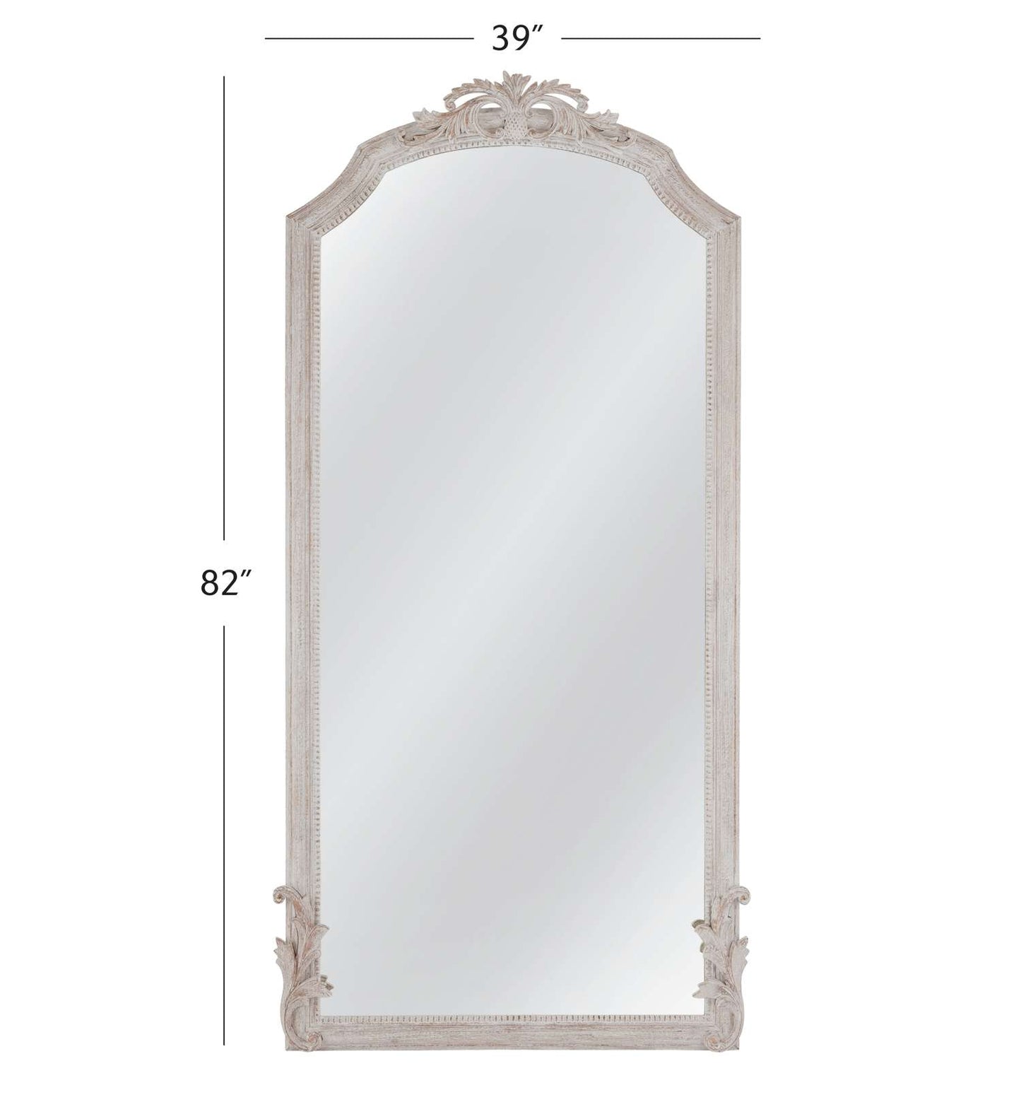 Coltrane Floor Mirror - Dimensional