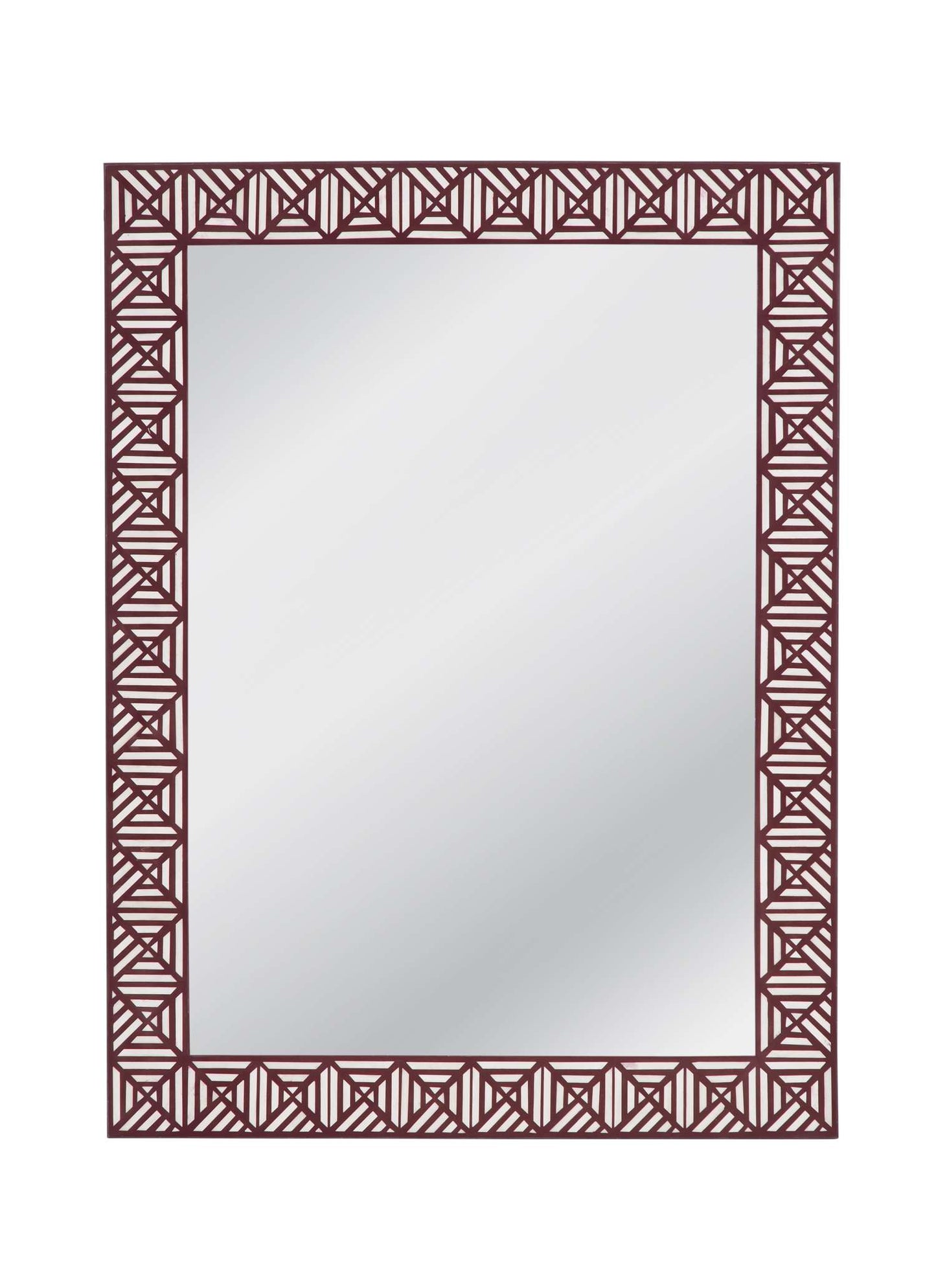 Rouge Wall Mirror - Straight On