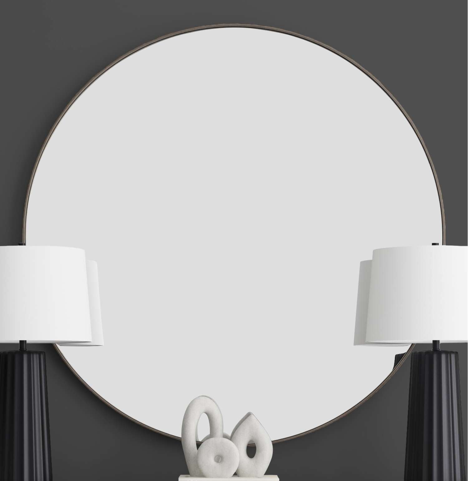 Tucker Wall Mirror - Gold - Room Scene