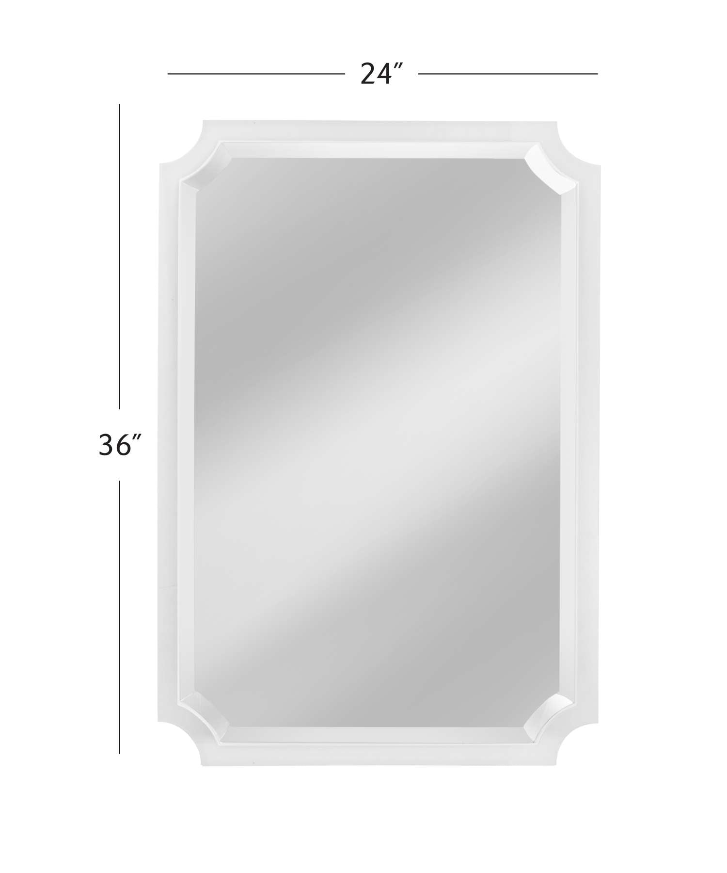 Rita Wall Mirror - Dimensional