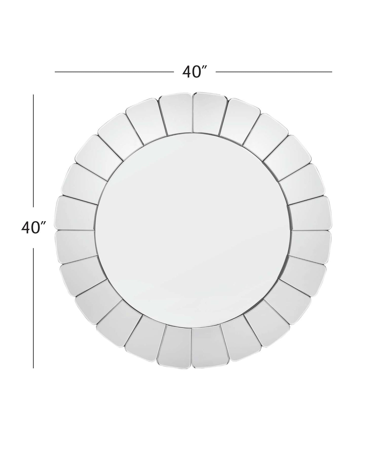 Leona Wall Mirror - Dimensional