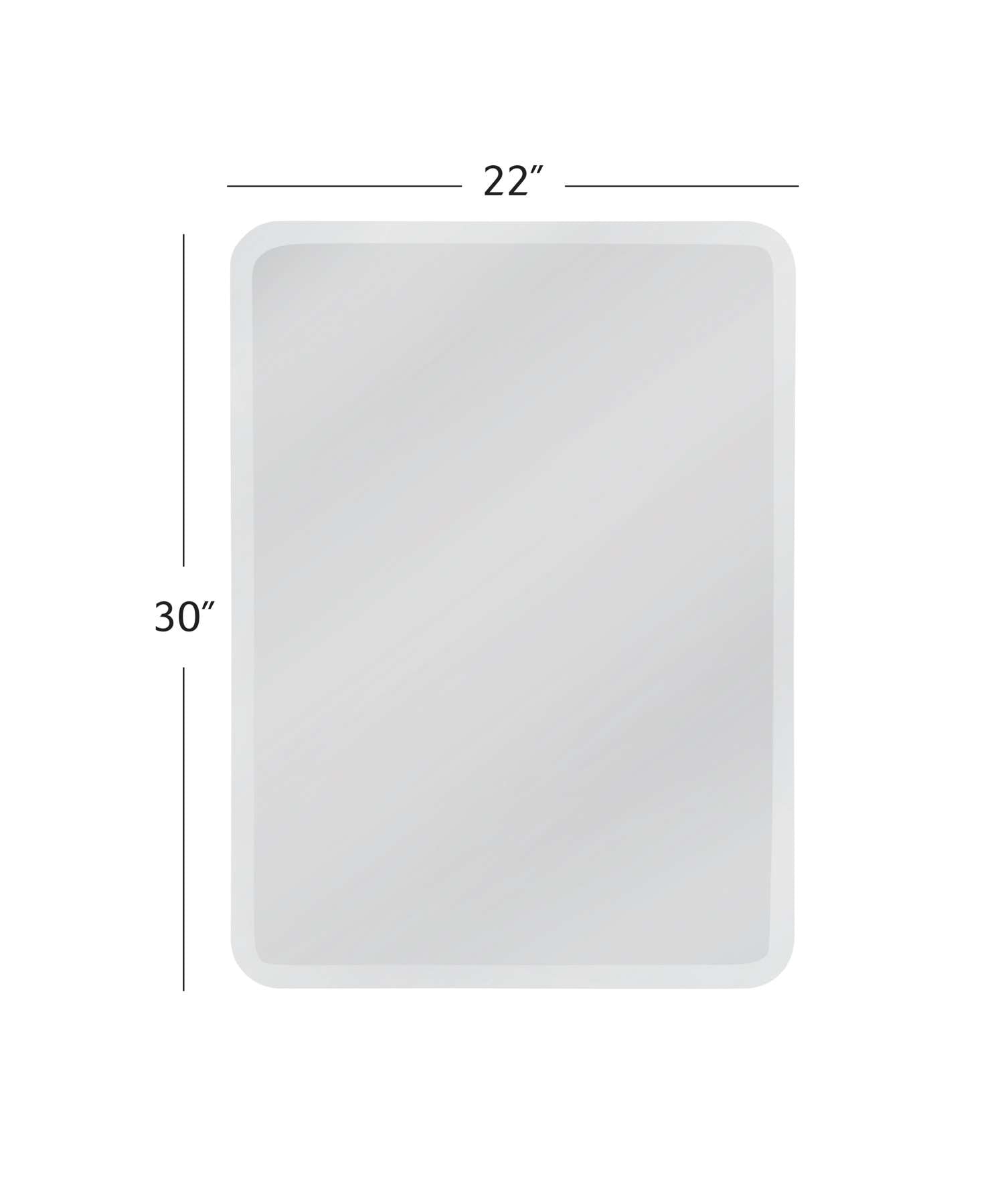 Luzerene Wall Mirror - Dimensional