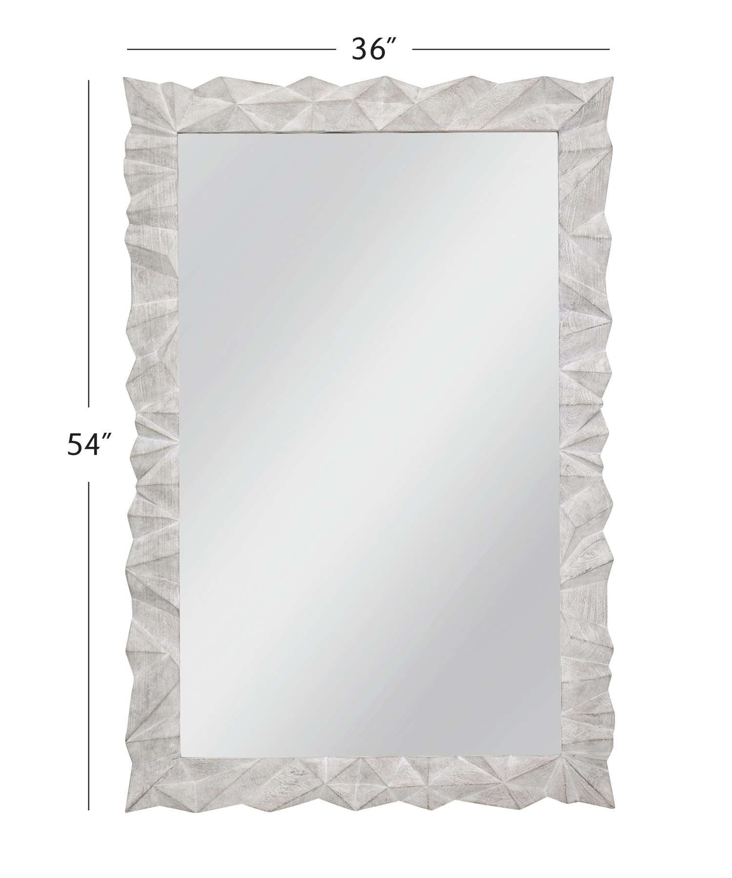 Isola Wall Mirror - Dimensional