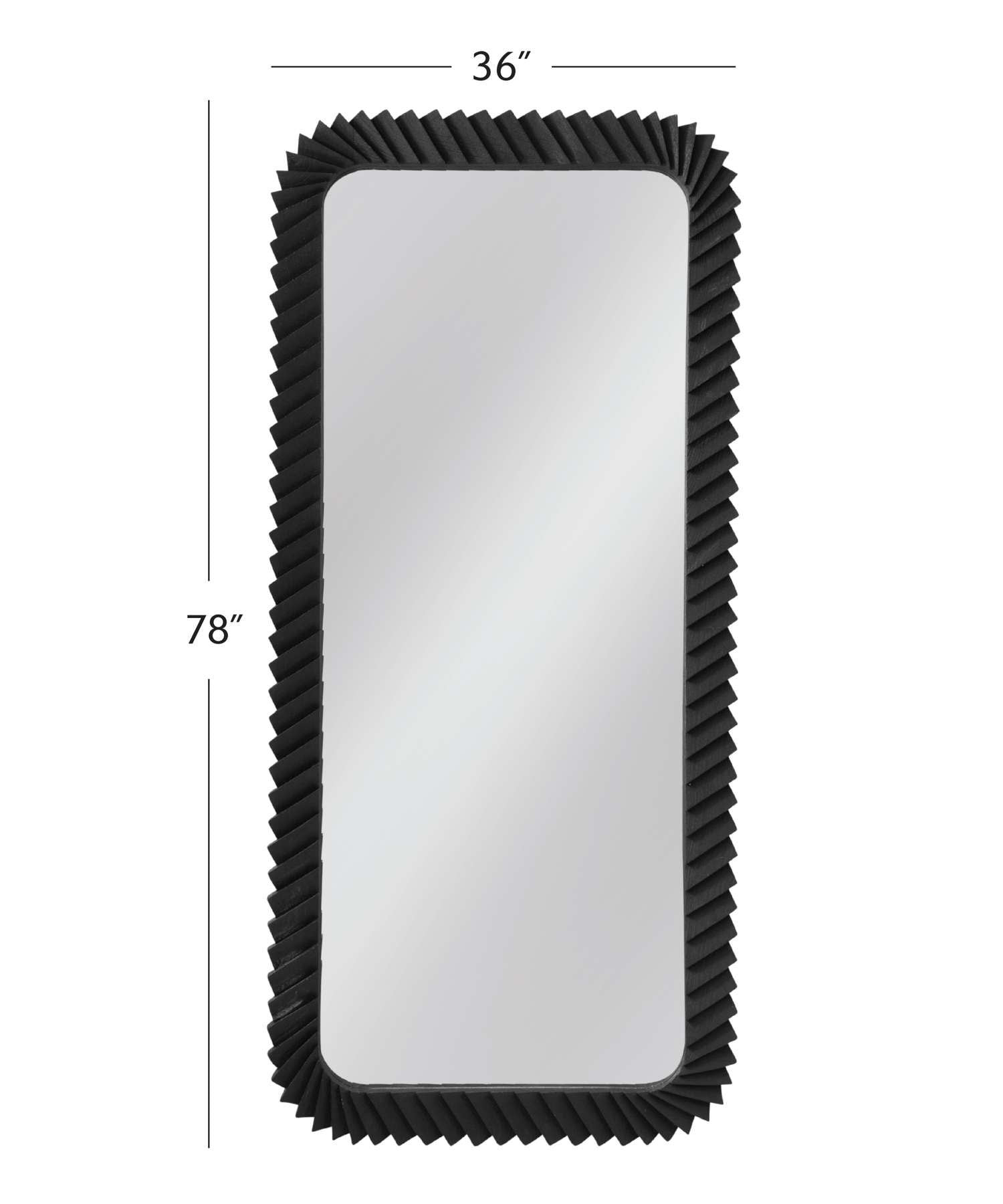 Kindlow Floor Mirror - Dimensional