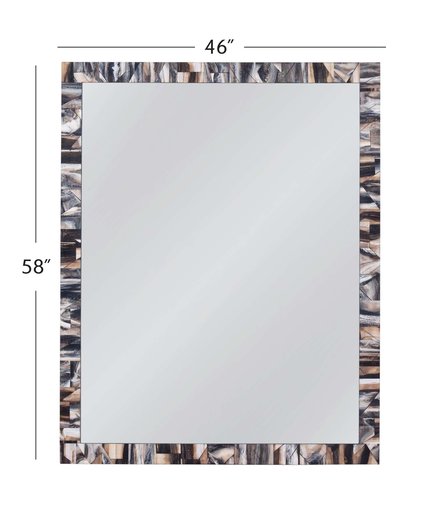 Kervo Wall Mirror - Dimensional