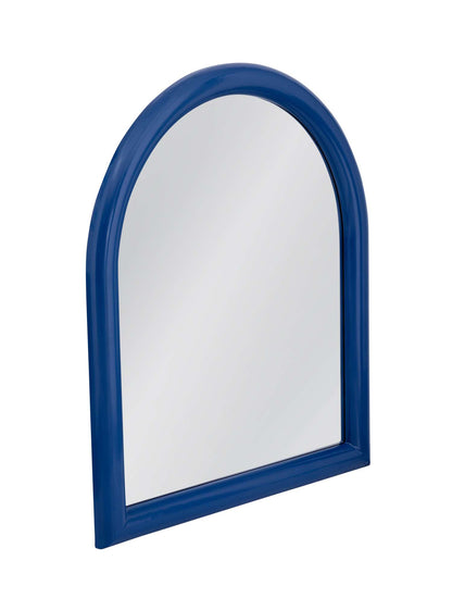 Blue Vega Wall Mirror - Angle