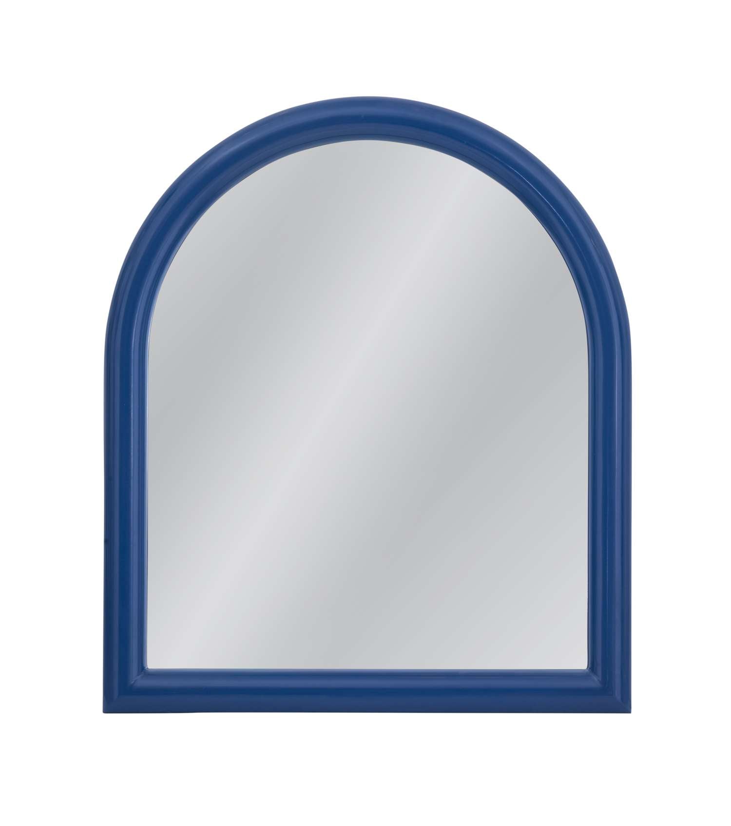 Blue Vega Wall Mirror - Straight On