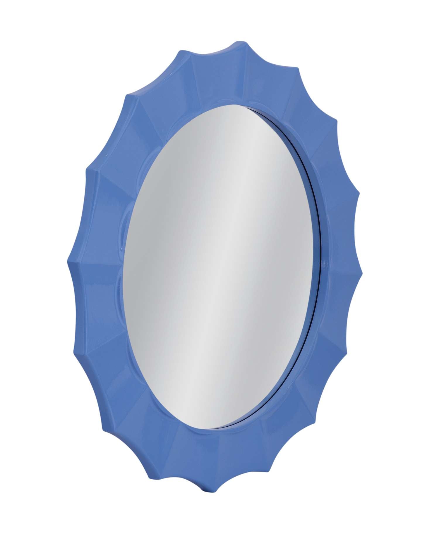 Blue Altair Wall Mirror - Angle