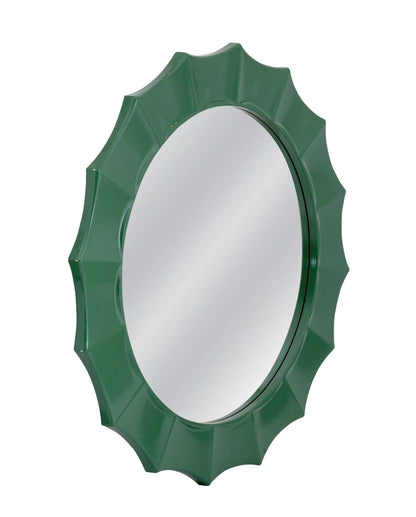 Green Altair Wall Mirror - Angle