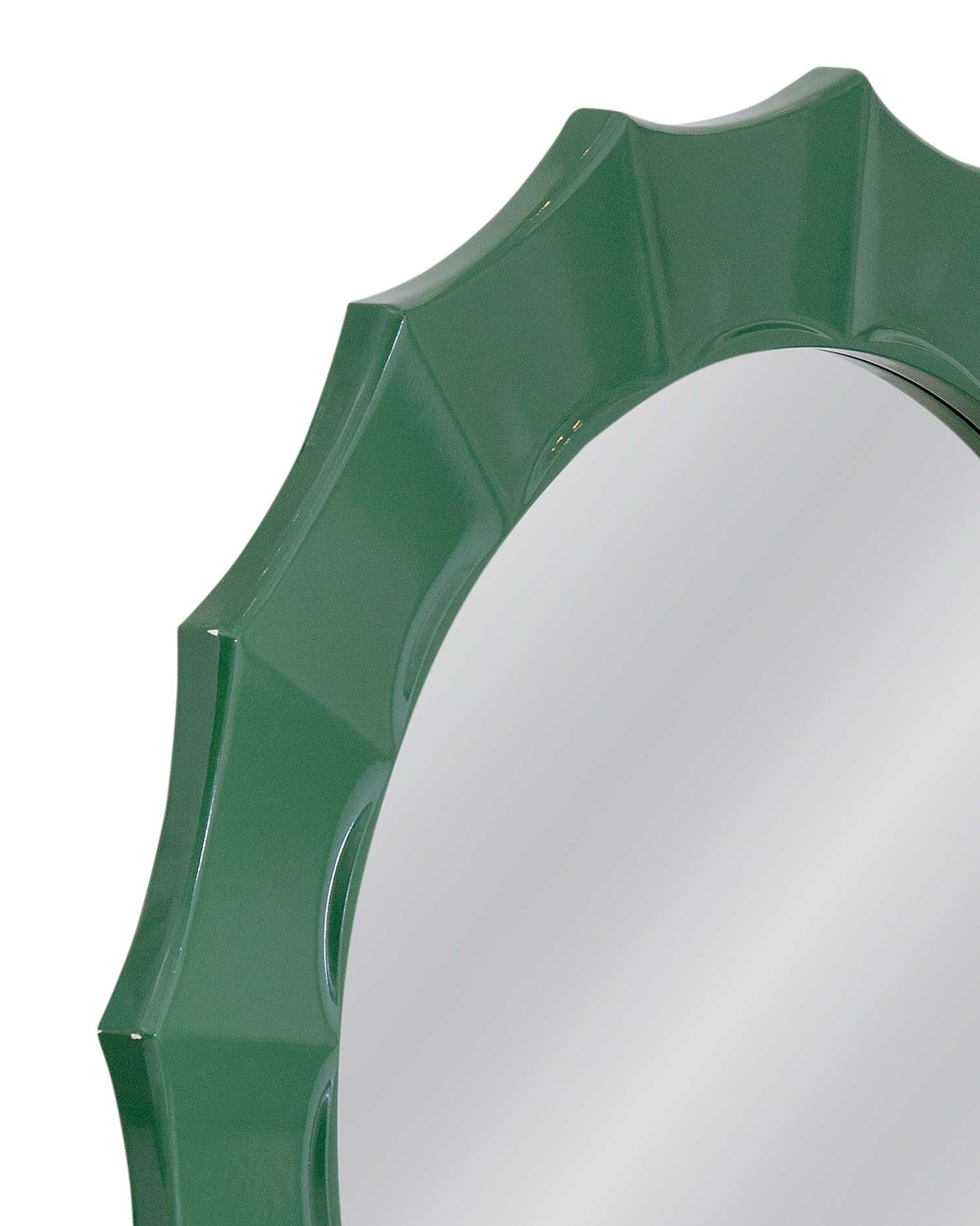 Green Altair Wall Mirror - Detail