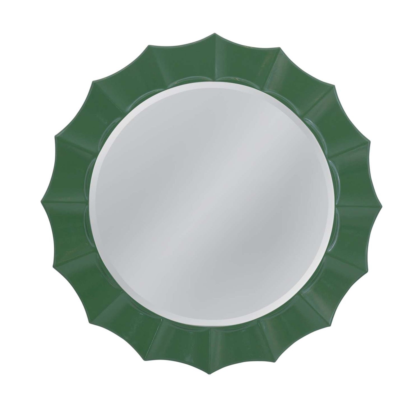 Green Altair Wall Mirror - Straight On