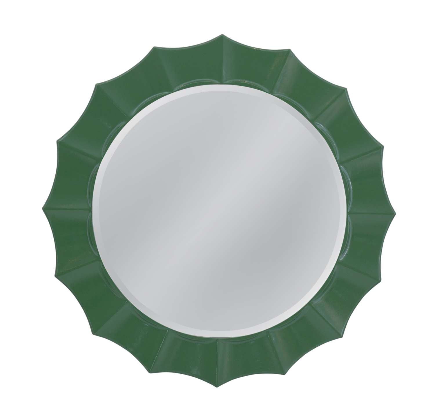 Green Altair Wall Mirror - Straight On