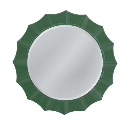 Green Altair Wall Mirror - Straight On