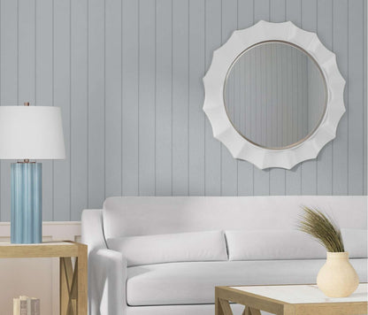 White Altair Wall Mirror - Room Scene