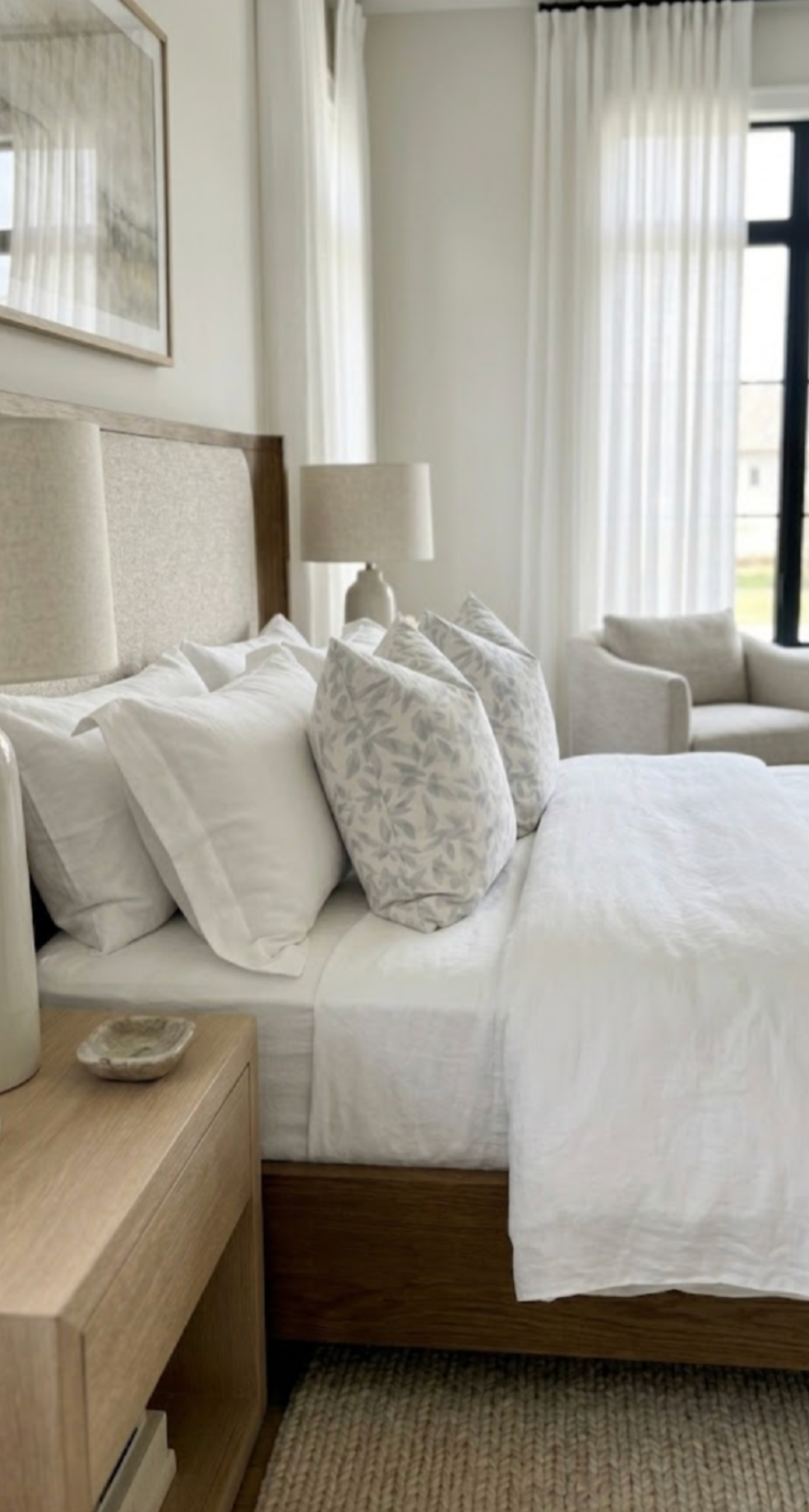 Marbella Pillow in Smoke