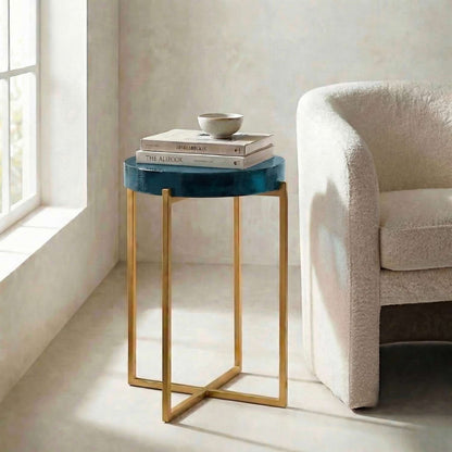 Marilee Accent Table - Blue - Main