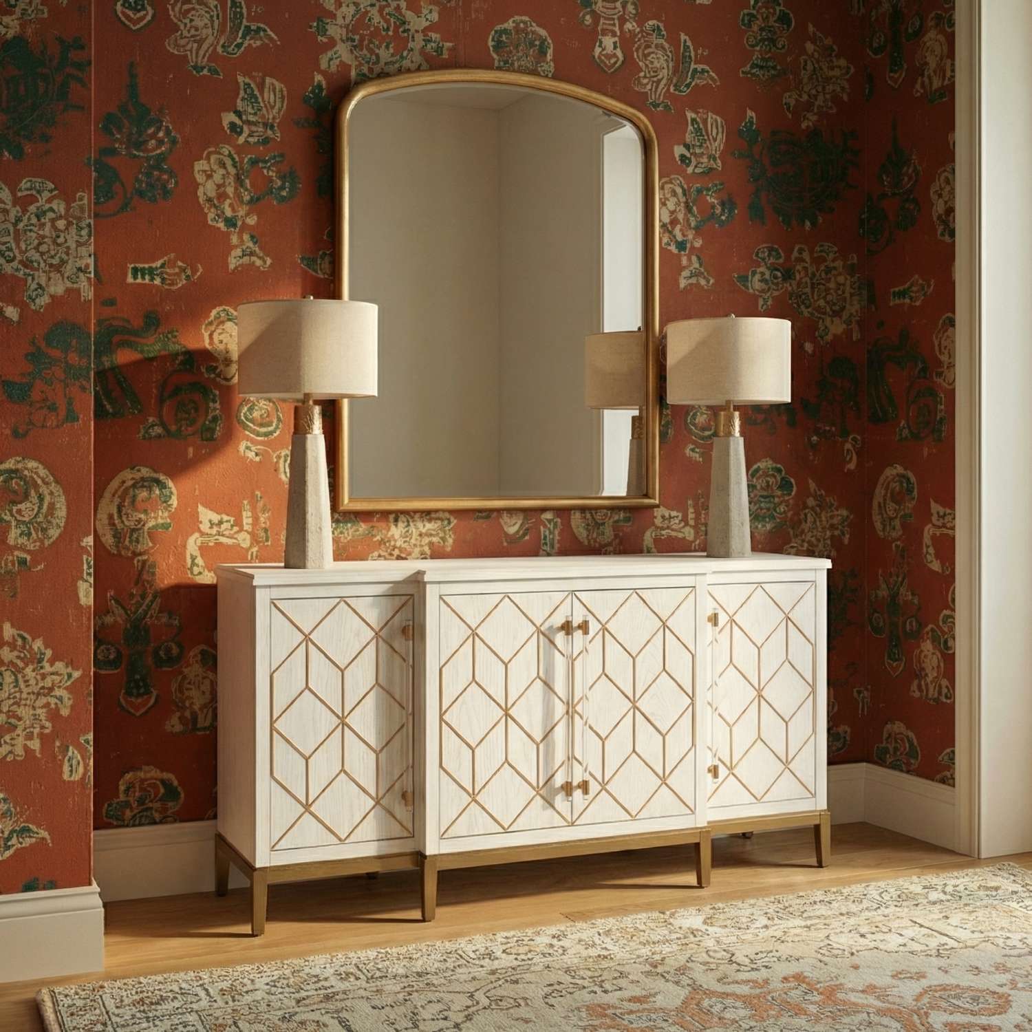 Monroe Wall Mirror - Room Scene
