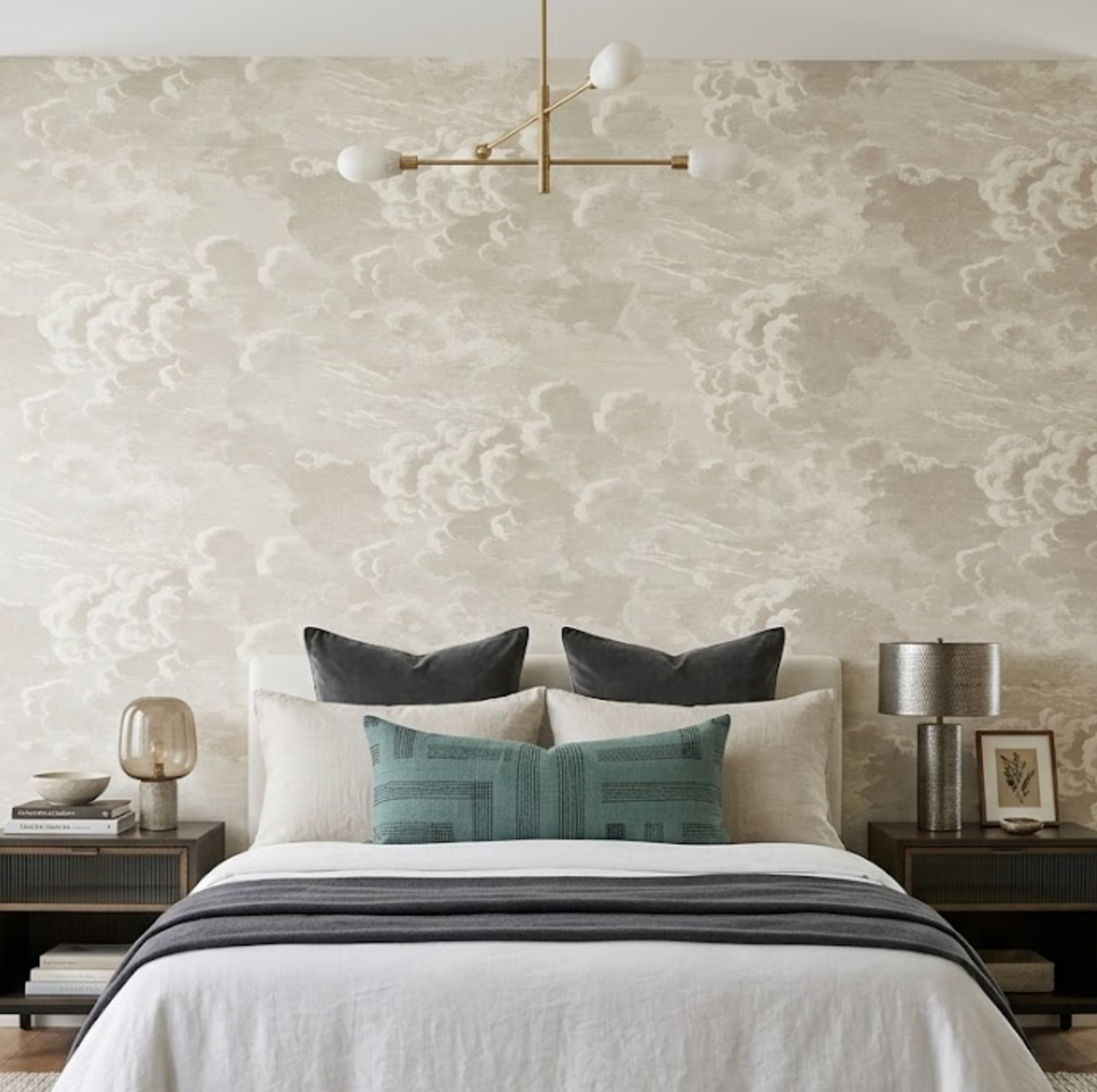 Pastiche Pillow in Spruce Jet