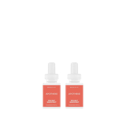 Sea Salt Grapefruit Pura Smart Scent Fragrance Refill, Set of 2