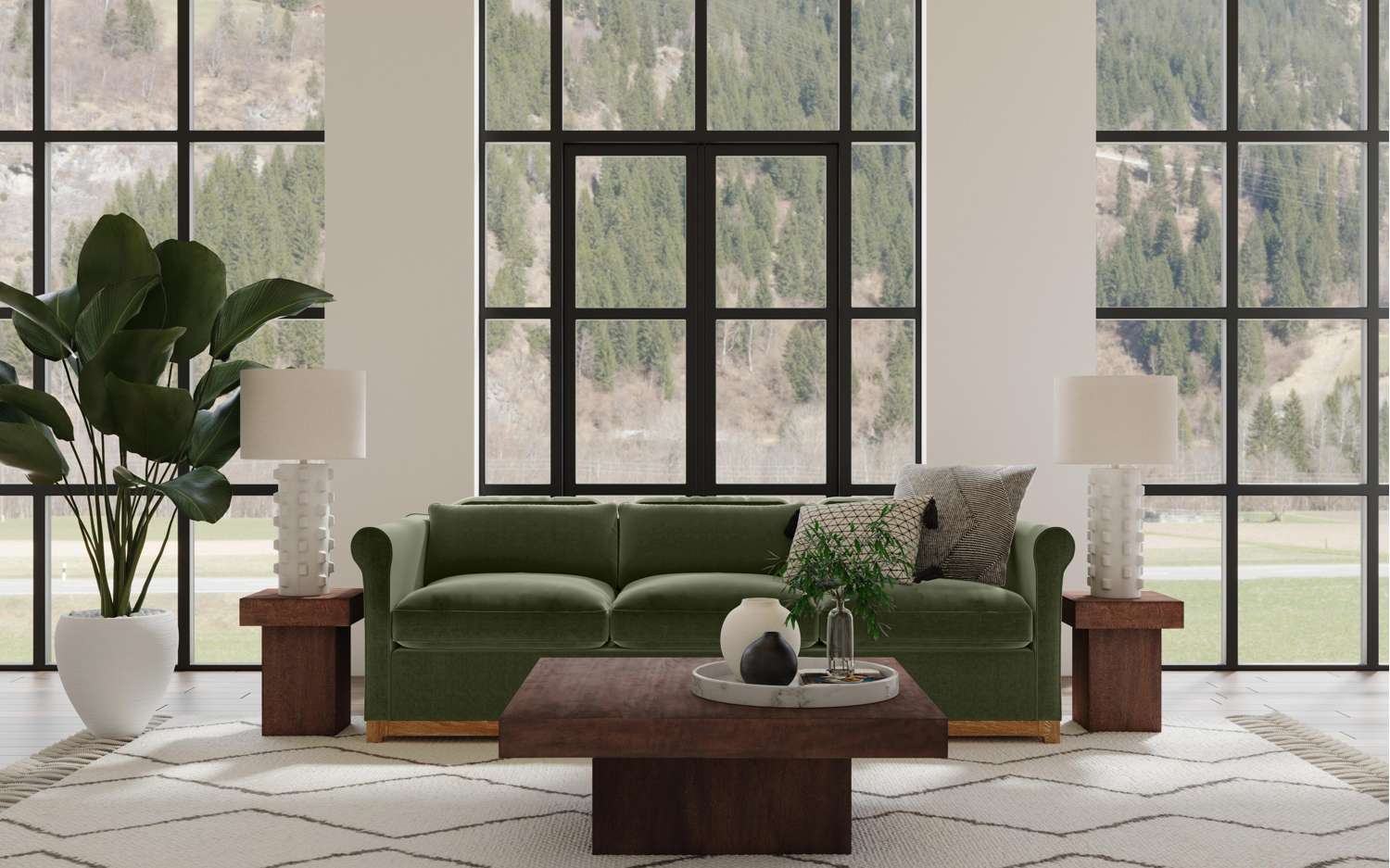 Mellette Table Lamp - Room Scene