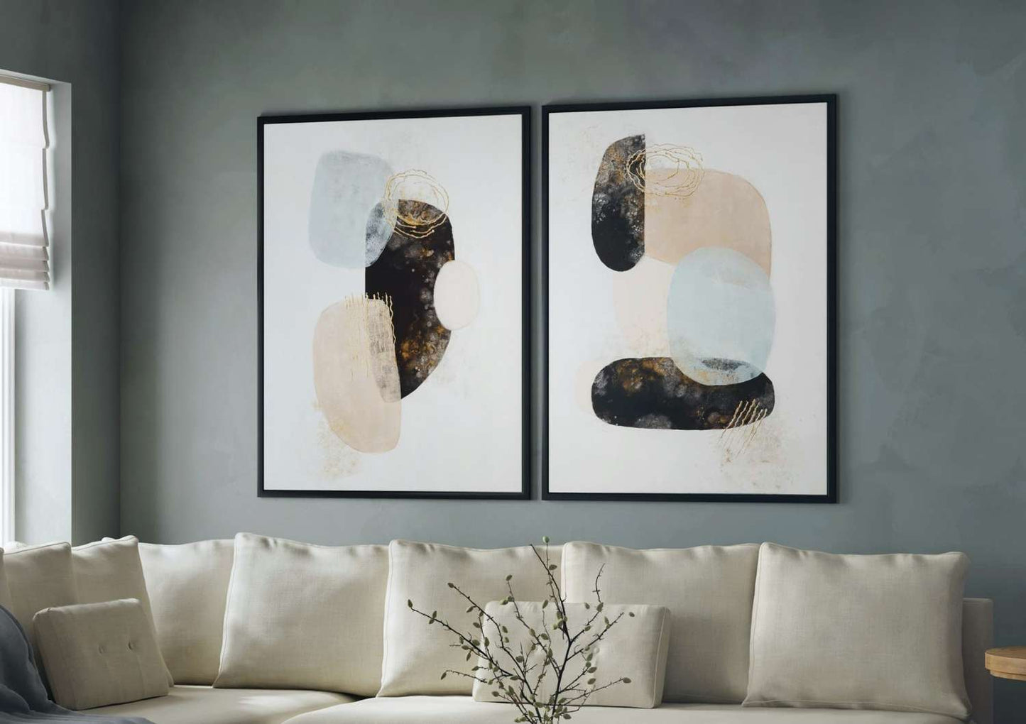 Athena Framed Canvas s/2 - Main
