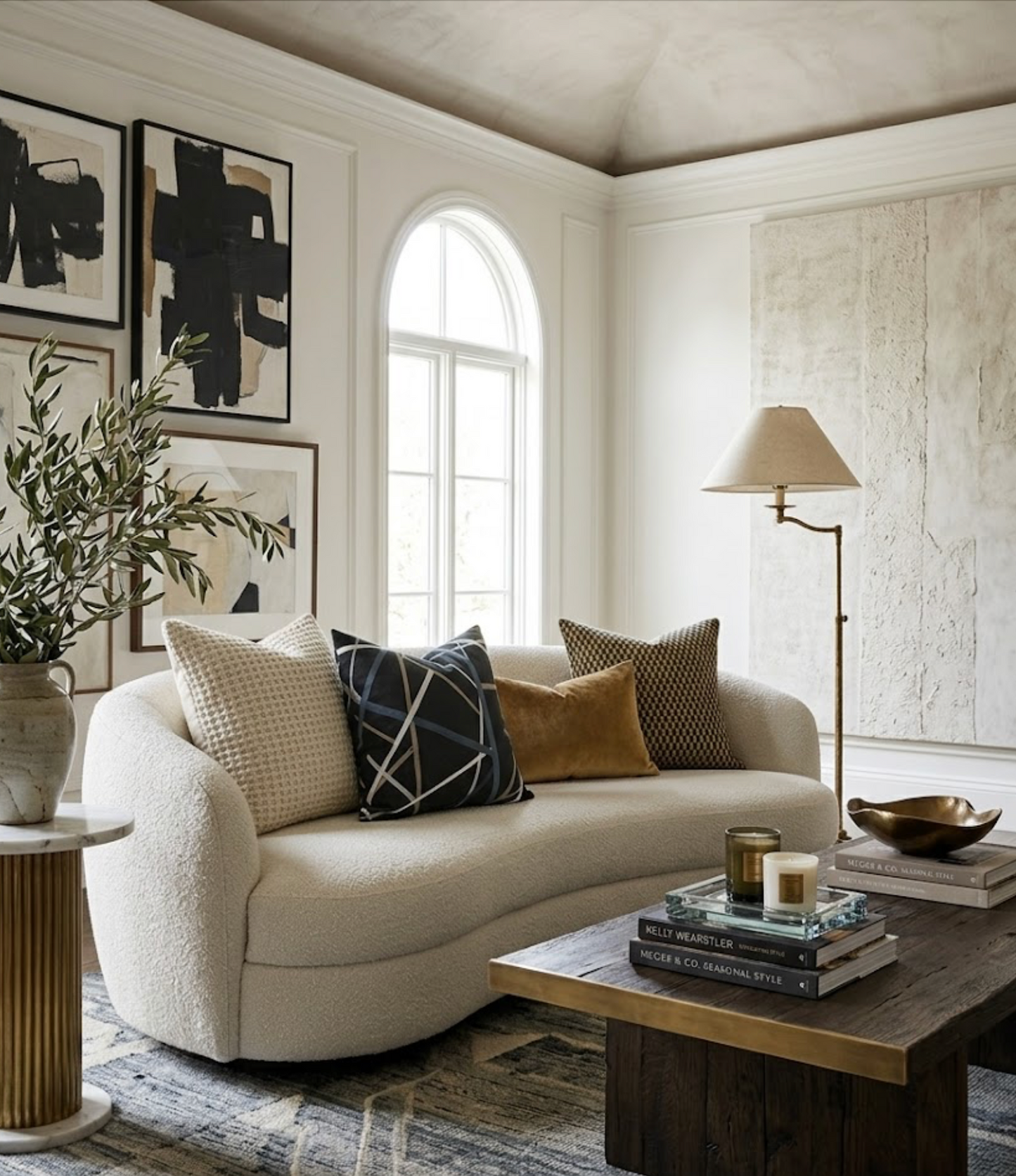 Simpatico Pillow in Raven