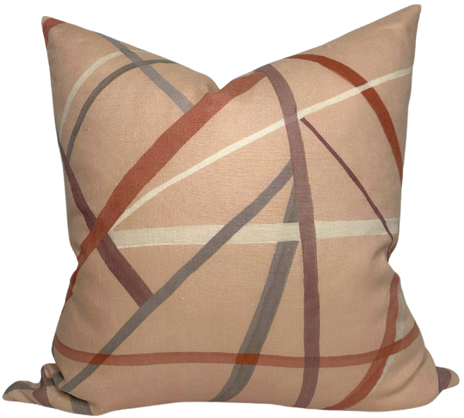 Simpatico Pillow in Terracotta