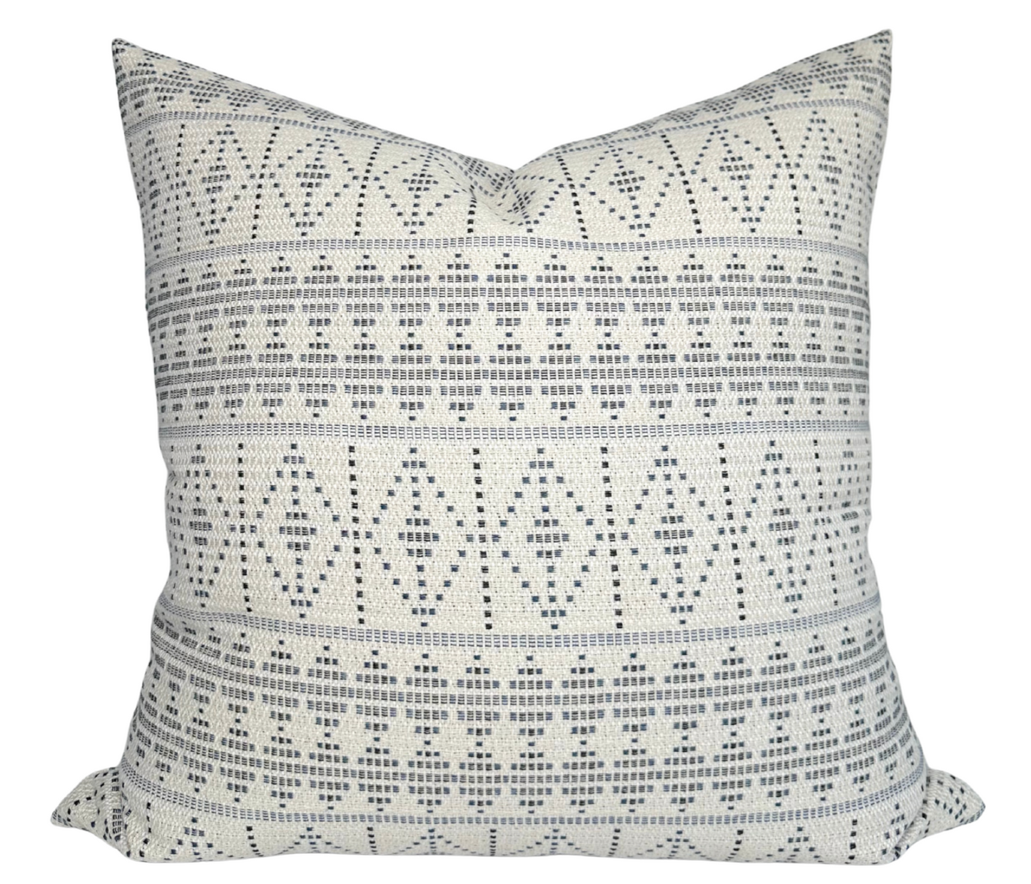 Souk Pillow in Onyx Indigo, Indoor Outdoor Pillows