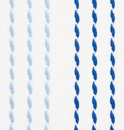 Running Stitches Pillow in Blues