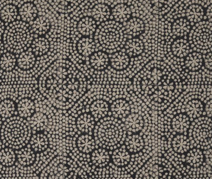 Floral Pillow in Noir