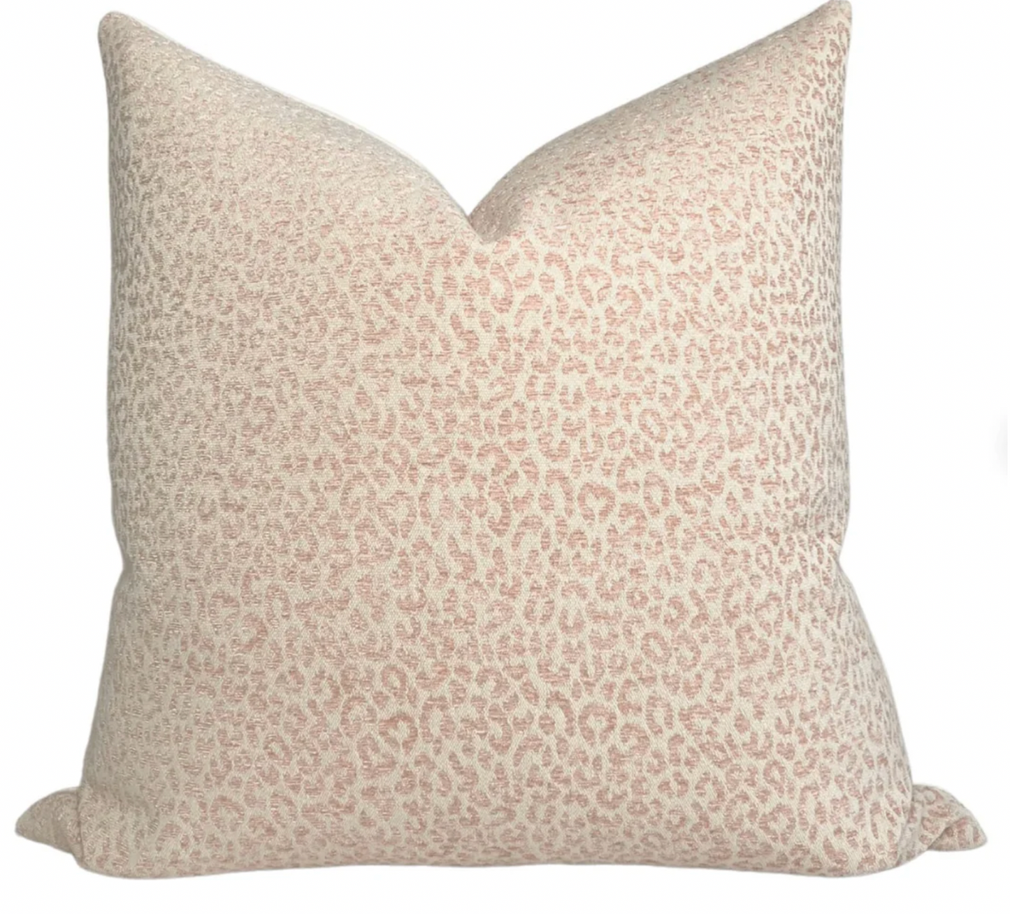 Spotted Pillow in Blush Pink