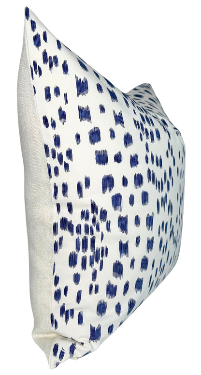 Les Touches Pillow in Blue