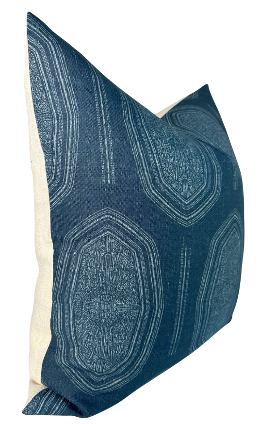 Kamba Pillow in Indigo Blue